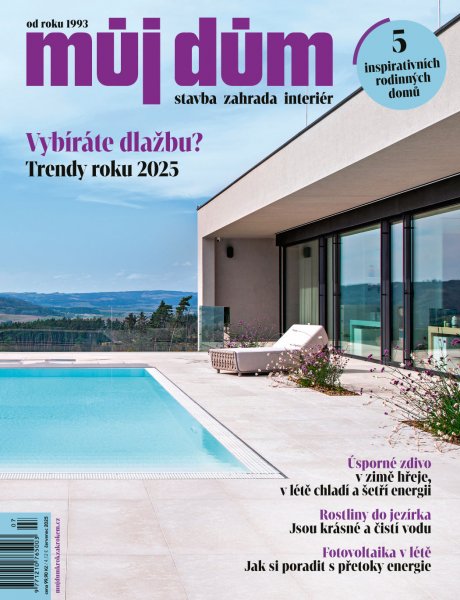 obálka časopisu Můj dům 7/2025