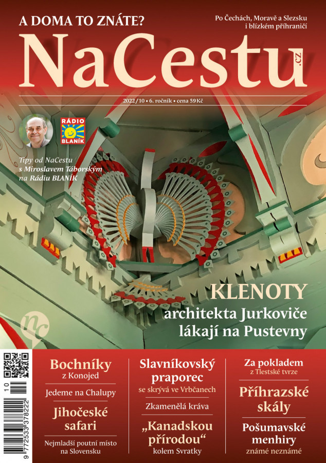 obálka časopisu NaCestu 10/2022