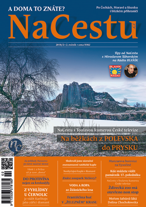 obálka časopisu NaCestu 2/2018