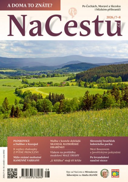 obálka časopisu NaCestu 7-8/2026