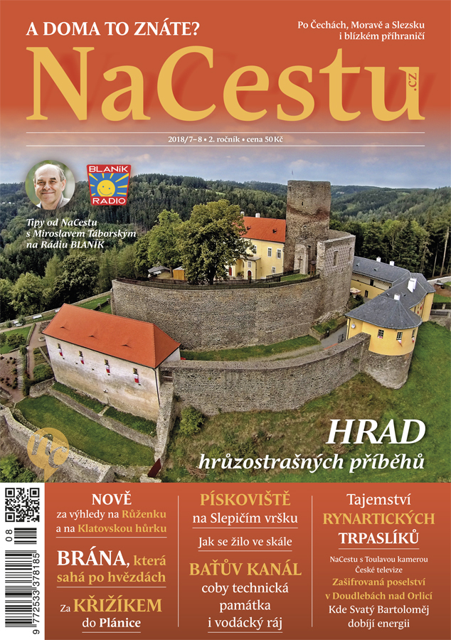 obálka časopisu NaCestu 7-8/2018