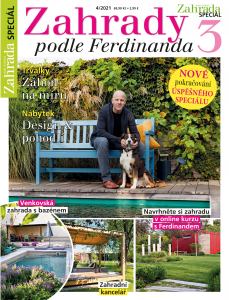 obálka časopisu Naše krásná zahrada speciál Zahrady podle Ferdinanda 3 (2021)