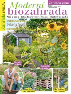 obálka časopisu Naše krásná zahrada speciál 5/2023 - Moderní biozahrada