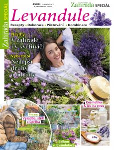 obálka časopisu Naše krásná zahrada speciál 4/2024 - Levandule