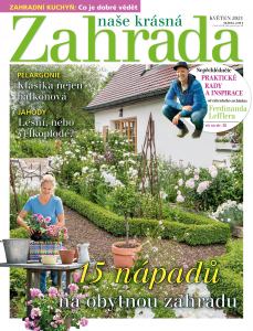 obálka časopisu Naše krásná zahrada 5/2021