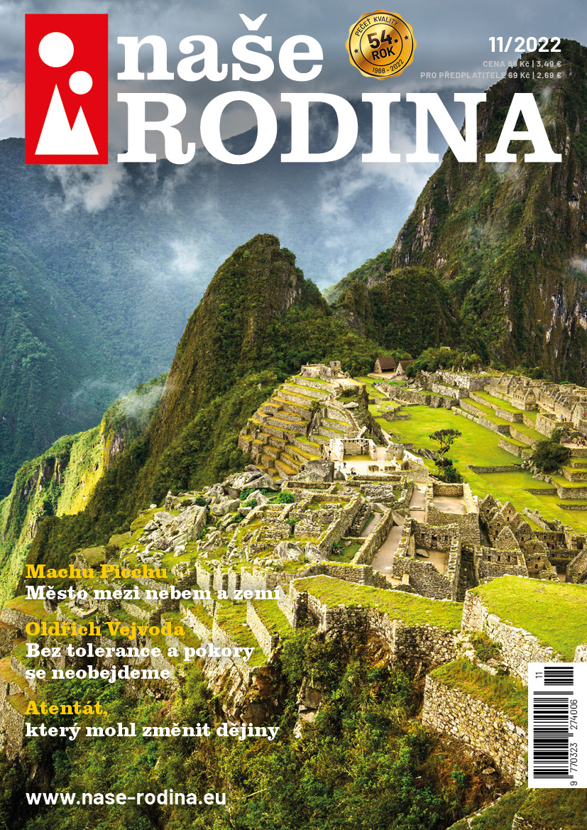 obálka časopisu Naše rodina 11/2022