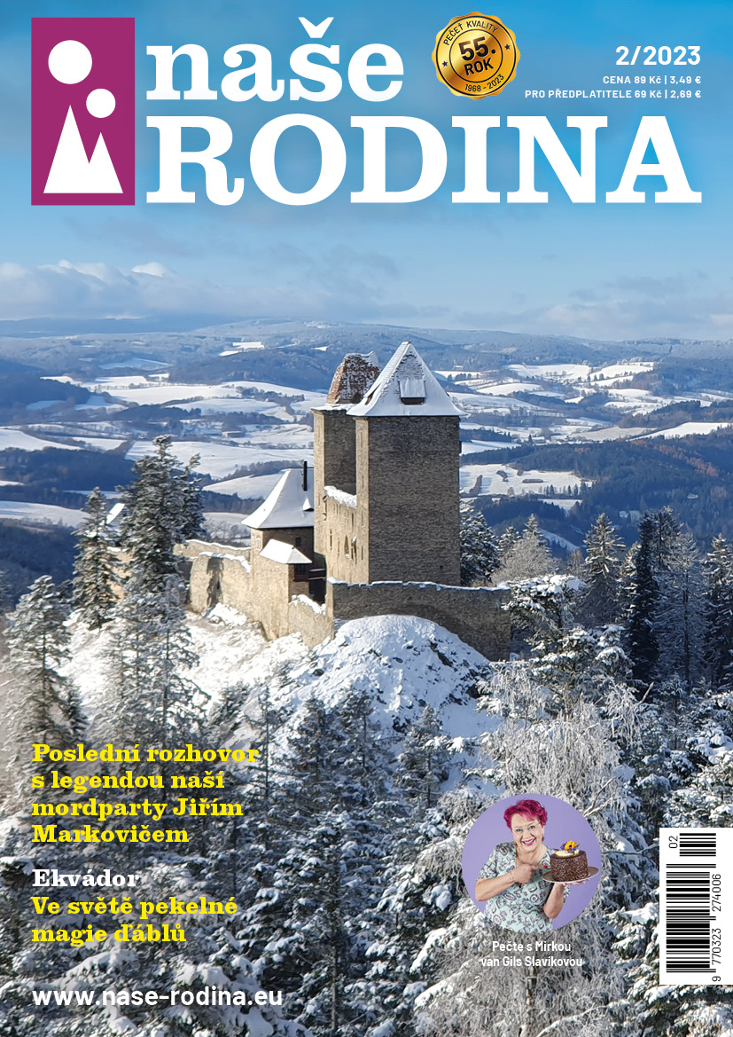 obálka časopisu Naše rodina 2/2023
