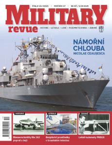obálka časopisu Military revue 10/2021