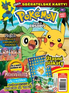obálka časopisu Pokémon (Egmont) 1/2024