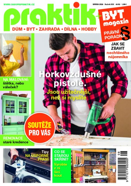 obálka časopisu Praktik 8/2025