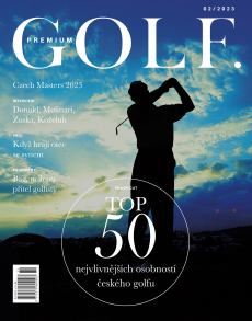 obálka časopisu Premium Golf 2/2023