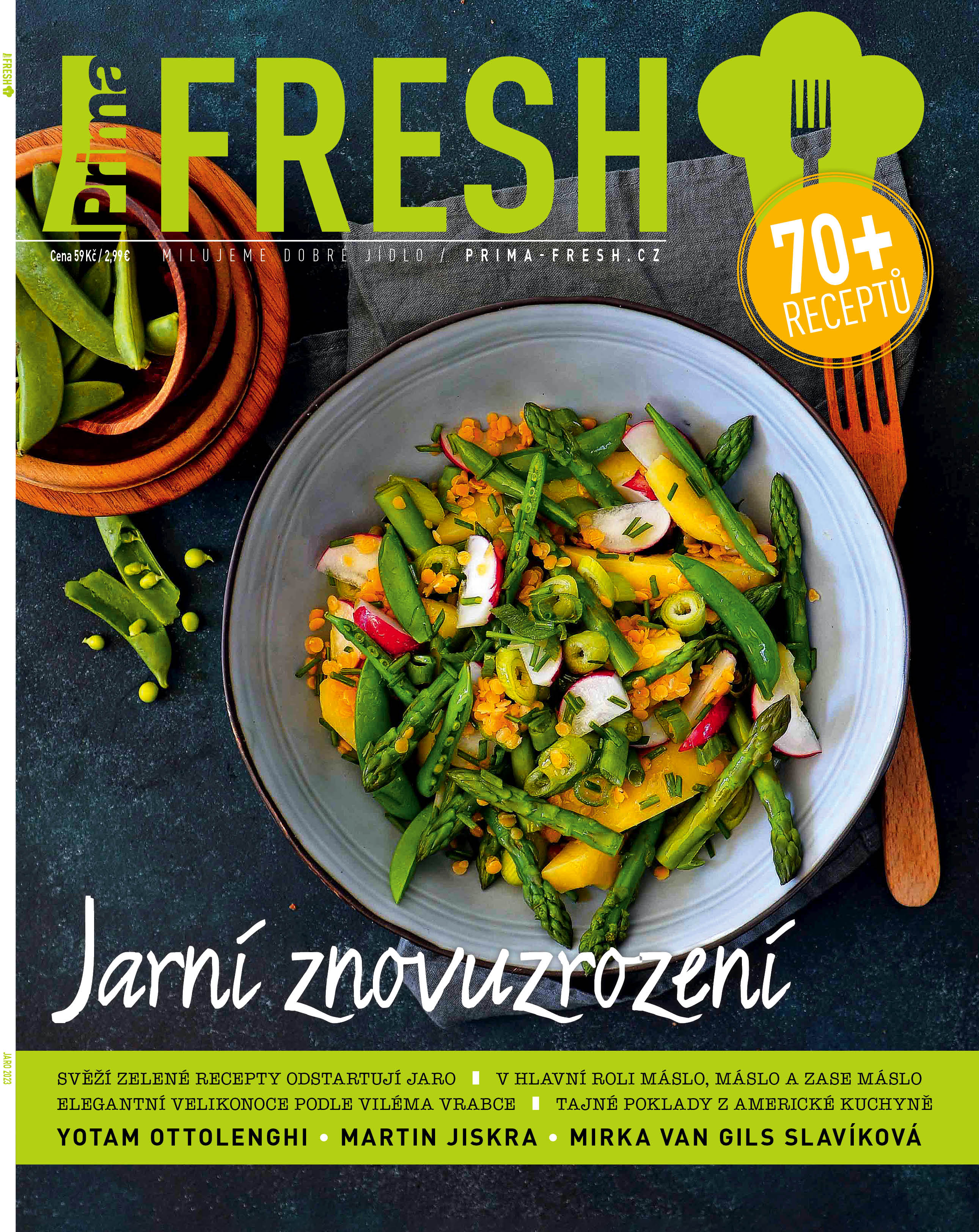 obálka časopisu Prima FRESH 1/2023