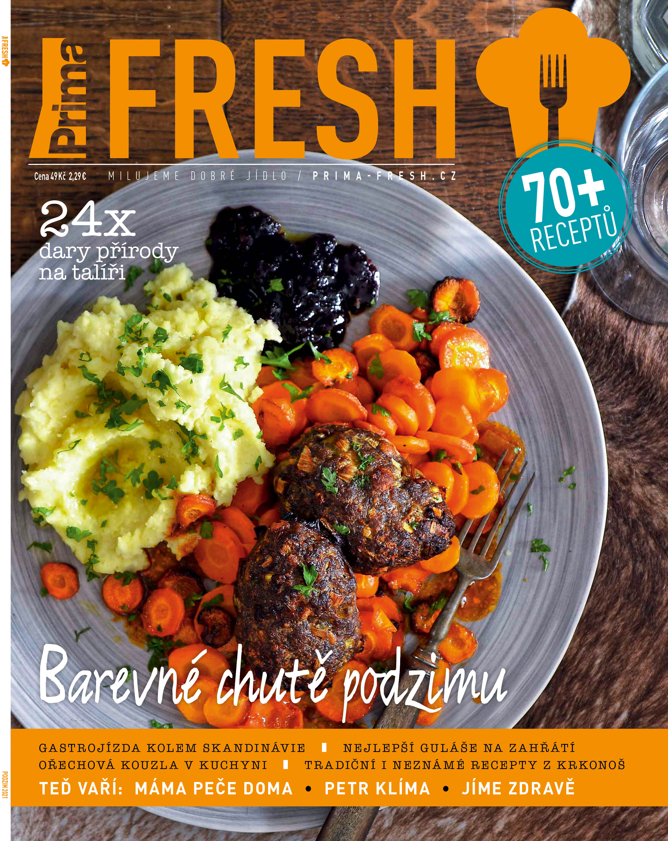 obálka časopisu Prima FRESH 3/2021