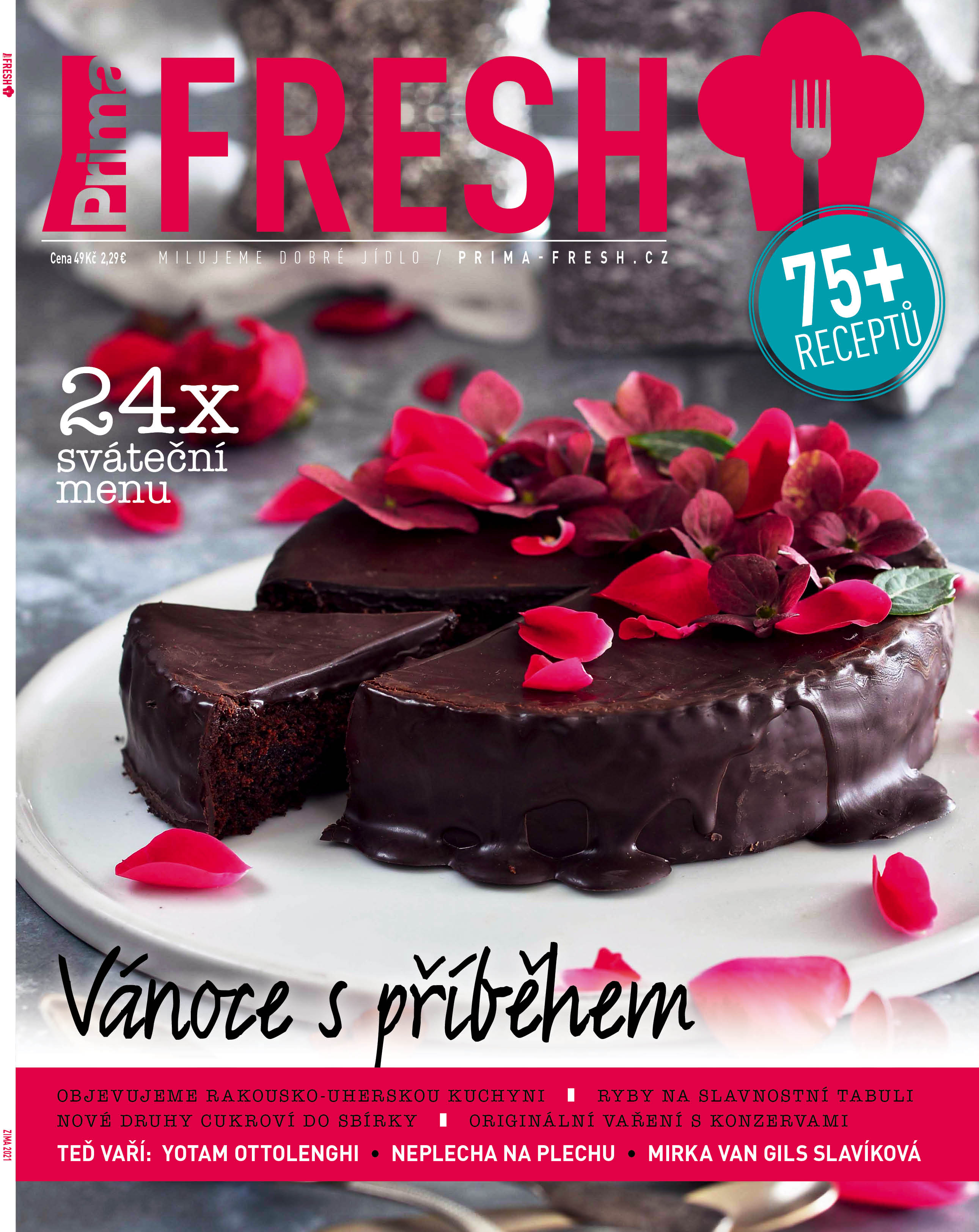 obálka časopisu Prima FRESH 4/2021