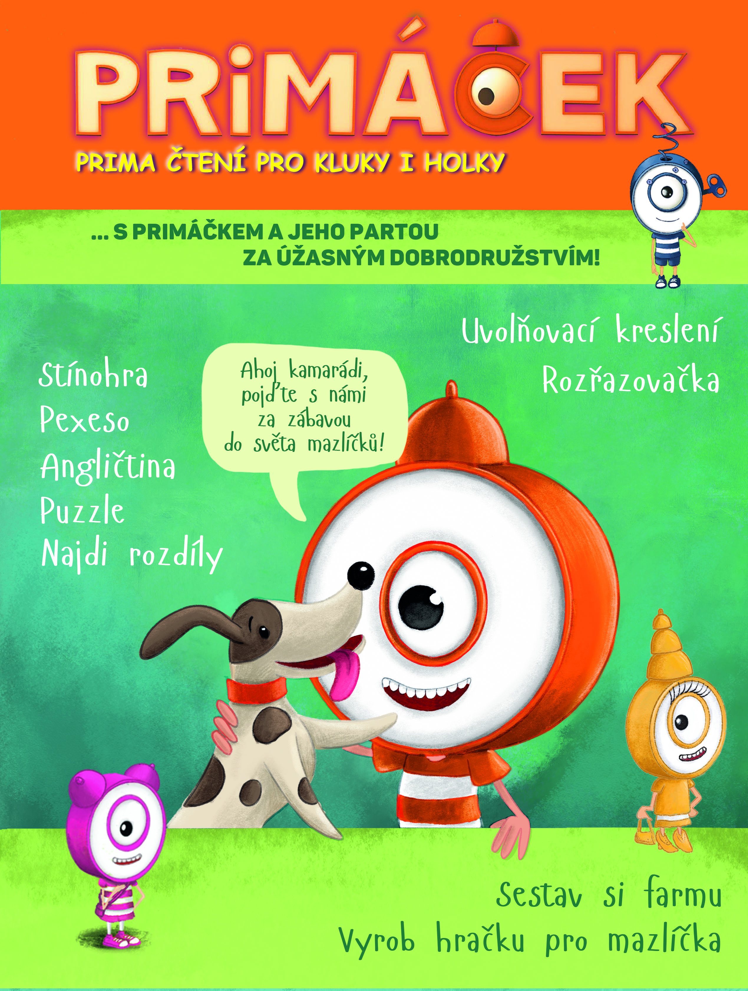 obálka časopisu Primáček 1/2021