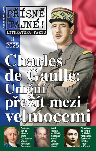 obálka časopisu Přísně tajné 3/2025