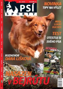 obálka časopisu Psí sporty 5/2020