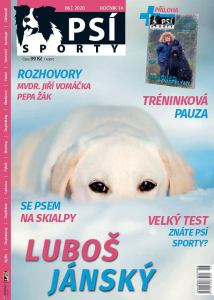 obálka časopisu Psí sporty 6/2020