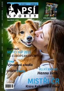 obálka časopisu Psí sporty 5/2022