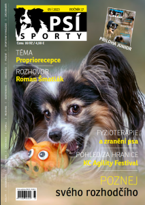 obálka časopisu Psí sporty 5/2023