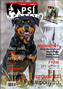 obálka časopisu Psí sporty 6/2023