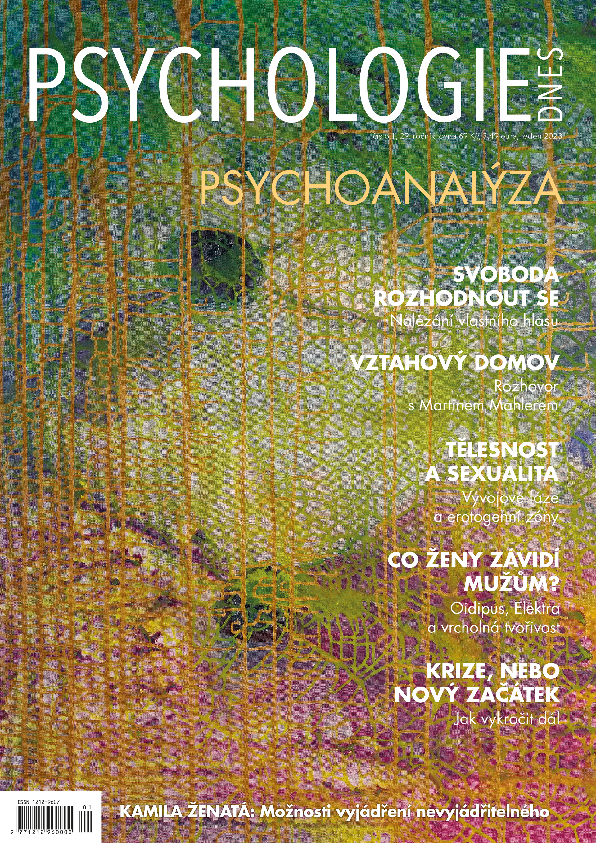 obálka časopisu Psychologie dnes 1/2023