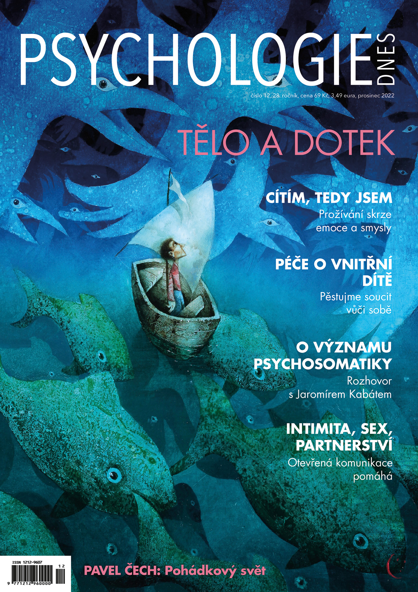 obálka časopisu Psychologie dnes 12/2022