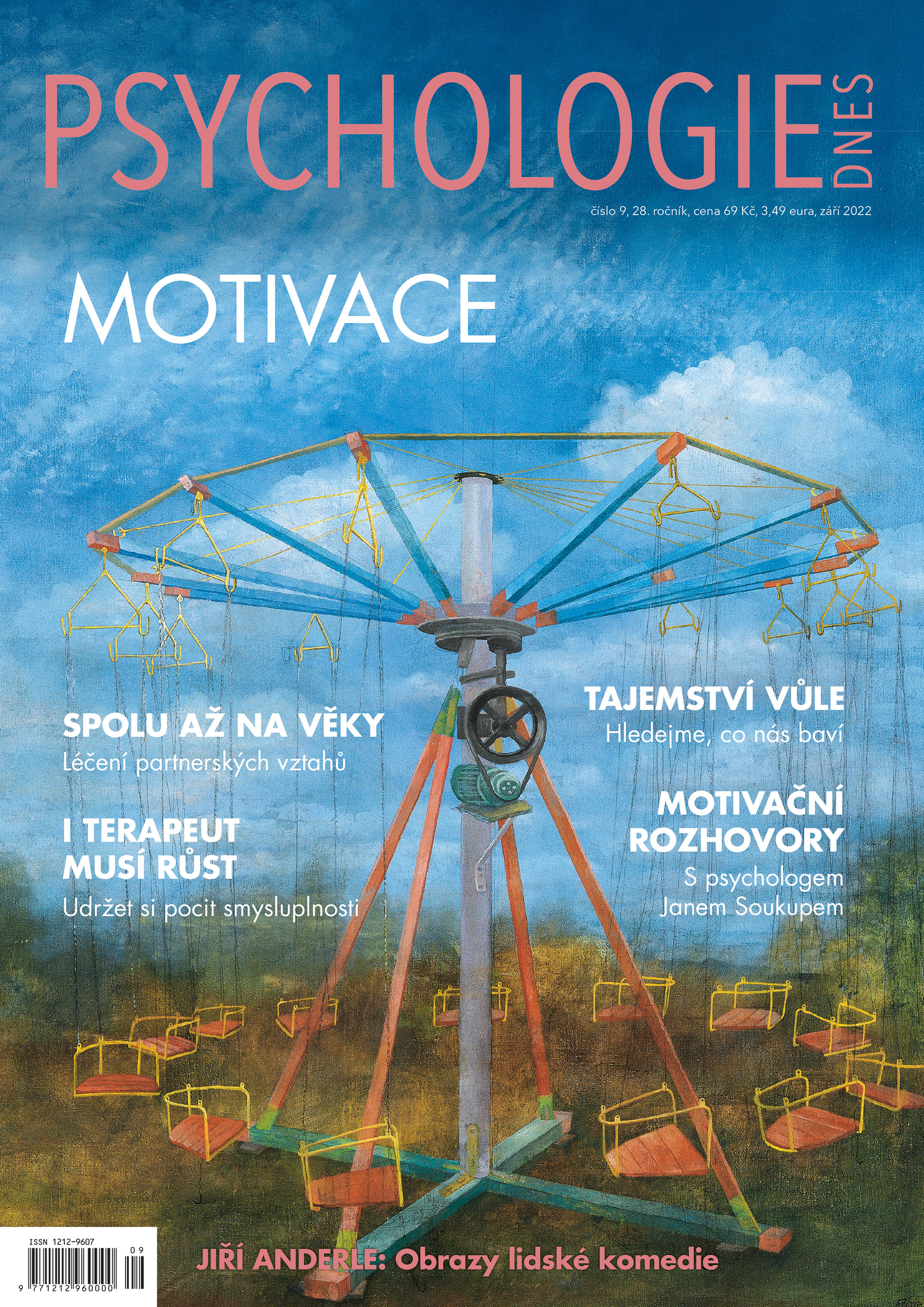 obálka časopisu Psychologie dnes 9/2022
