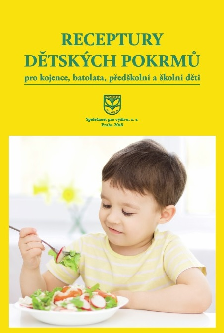 obálka časopisu Publikace od Společnost pro výživu Receptury dětských pokrmů