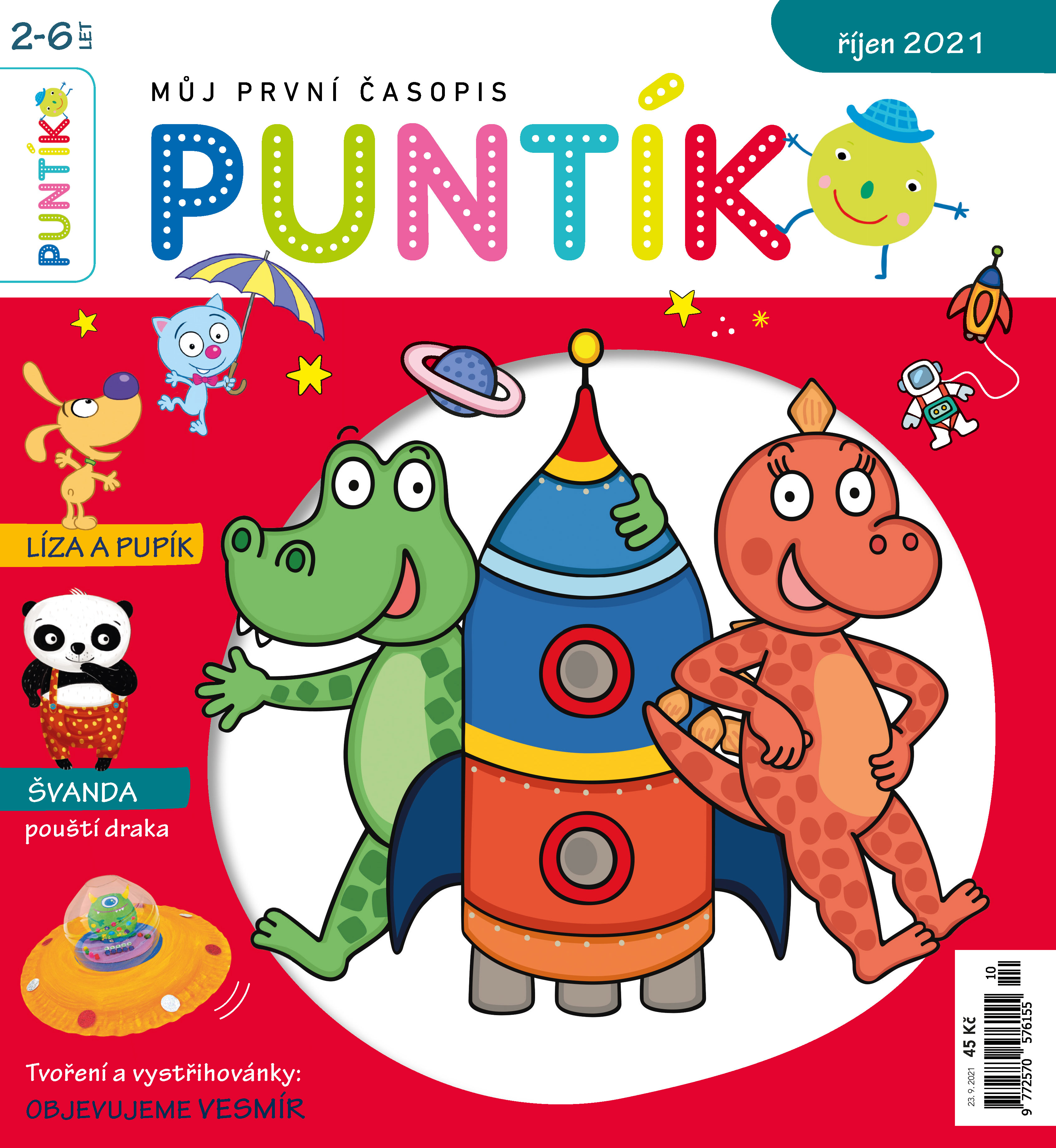 obálka časopisu PUNTÍK 10/2021