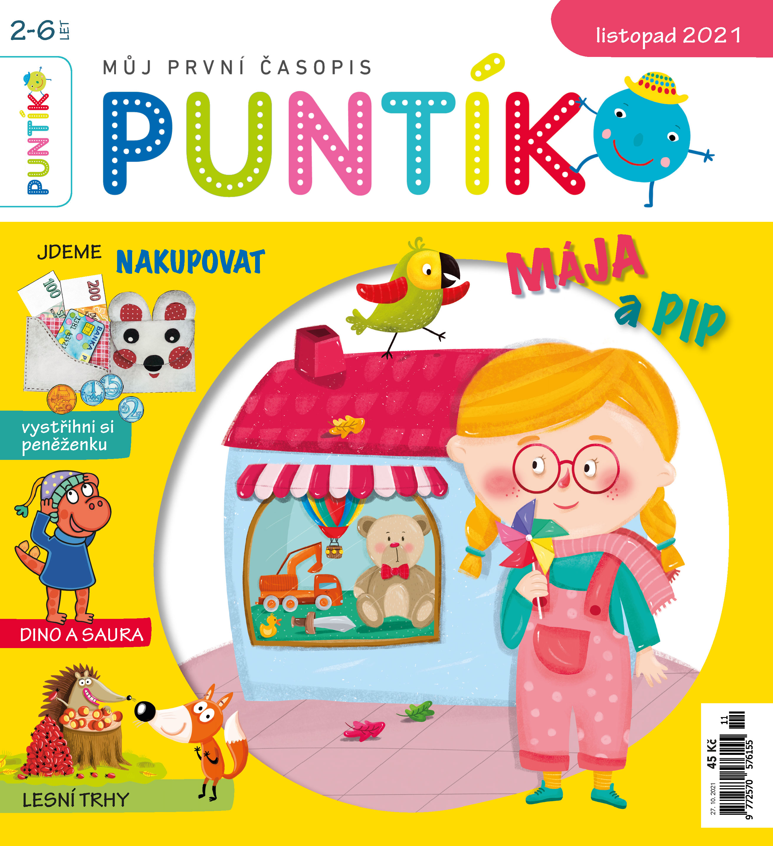 obálka časopisu PUNTÍK 11/2021