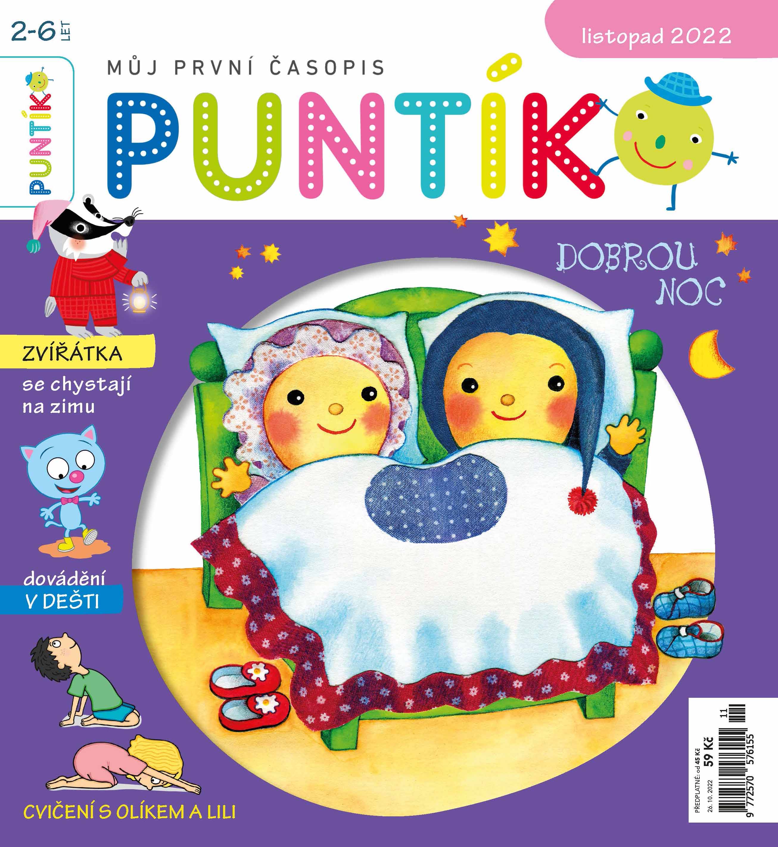 obálka časopisu PUNTÍK 11/2022