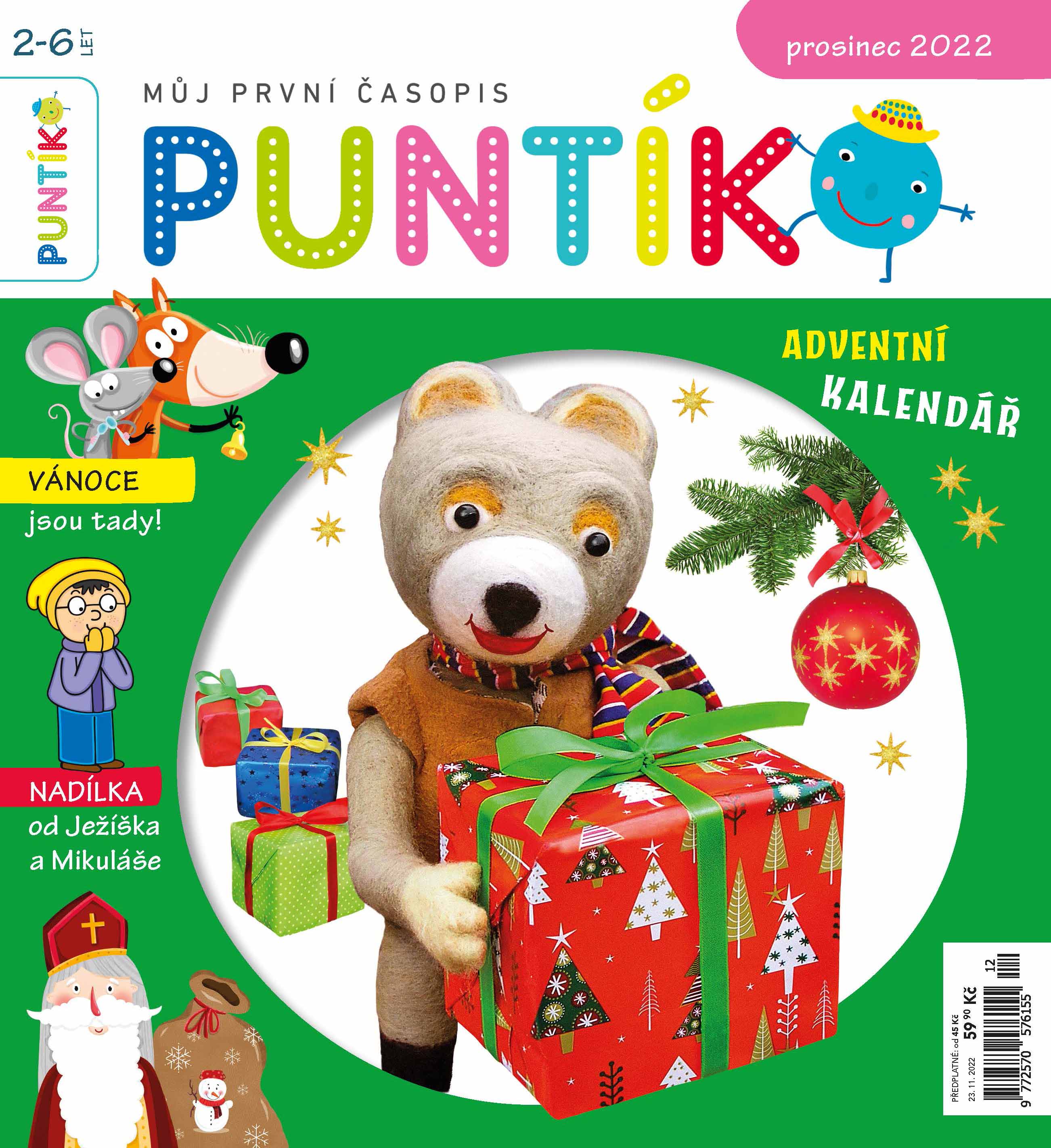 obálka časopisu PUNTÍK 12/2022