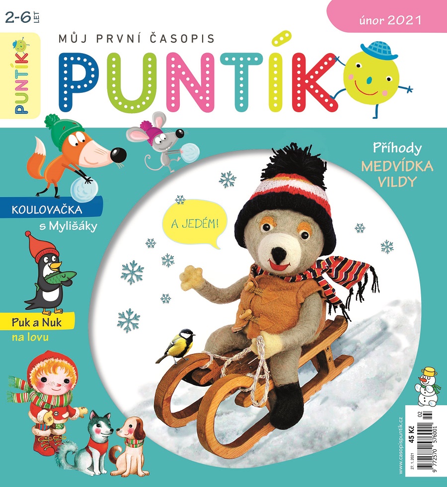 obálka časopisu PUNTÍK 1-2/2021