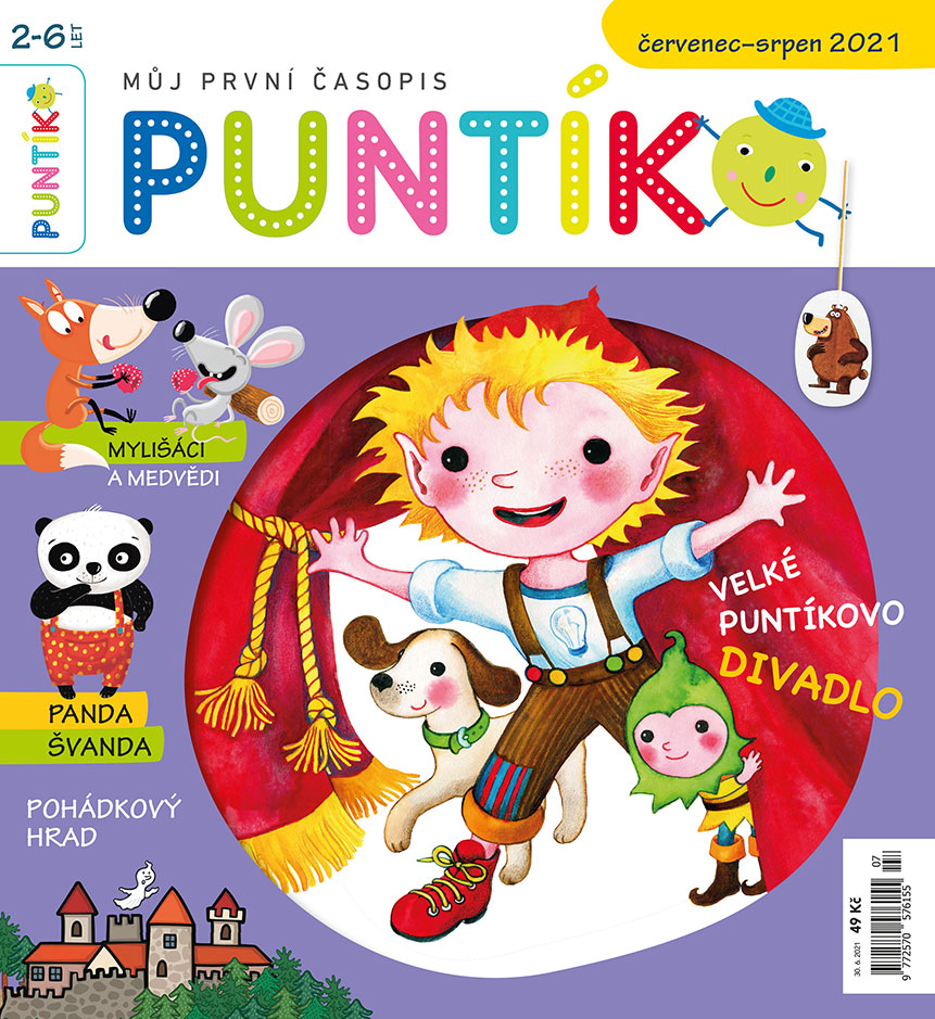 obálka časopisu PUNTÍK 7-8/2021