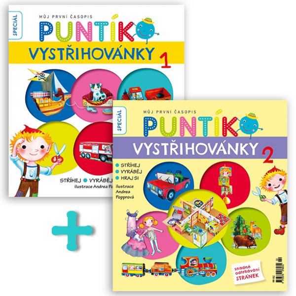 titulní strana časopisu Puntík VYSTŘIHOVÁNKY 2023//3