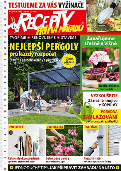 obálka časopisu Recepty prima nápadů 6/2022