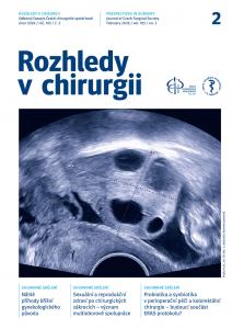 obálka časopisu Rozhledy v chirurgii  2/2026