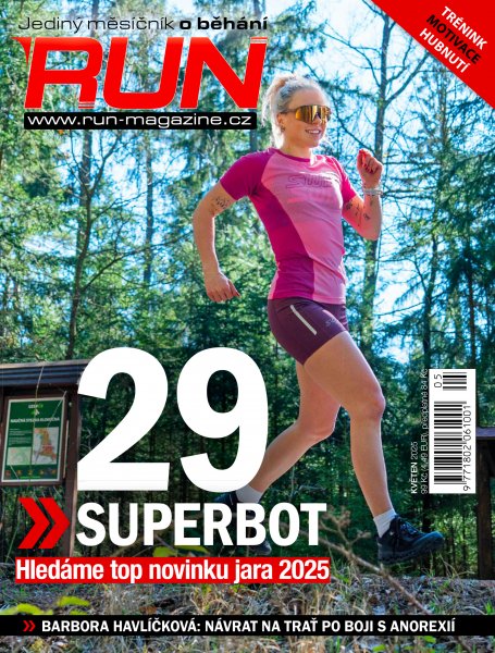 obálka časopisu RUN 5/2025