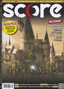 obálka časopisu Score 348/2023