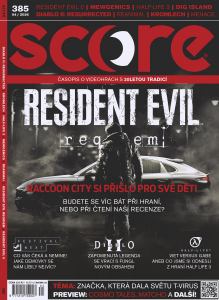 obálka časopisu Score 385/2026