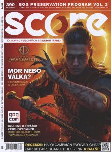 obálka časopisu Score 390/2026