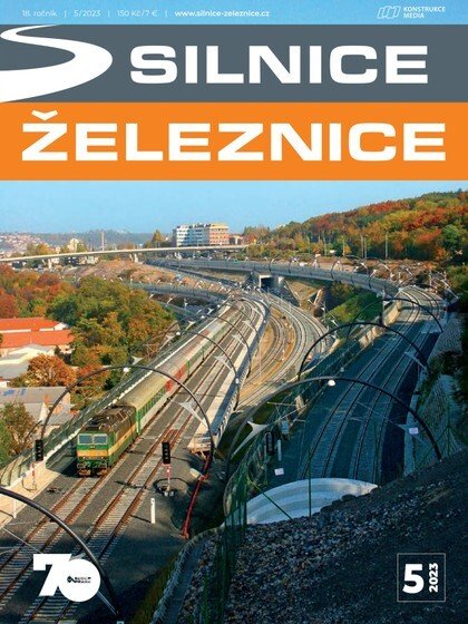 obálka časopisu Silnice a železnice 5/2023