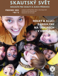 obálka časopisu Skautský svět prosinec/2022