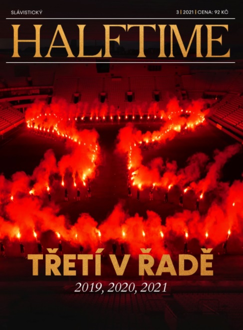obálka časopisu Slávistický HALFTIME 3/2021