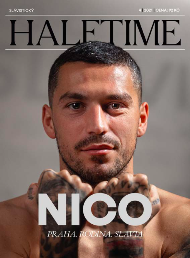 titulní strana časopisu Slávistický HALFTIME 2021//4