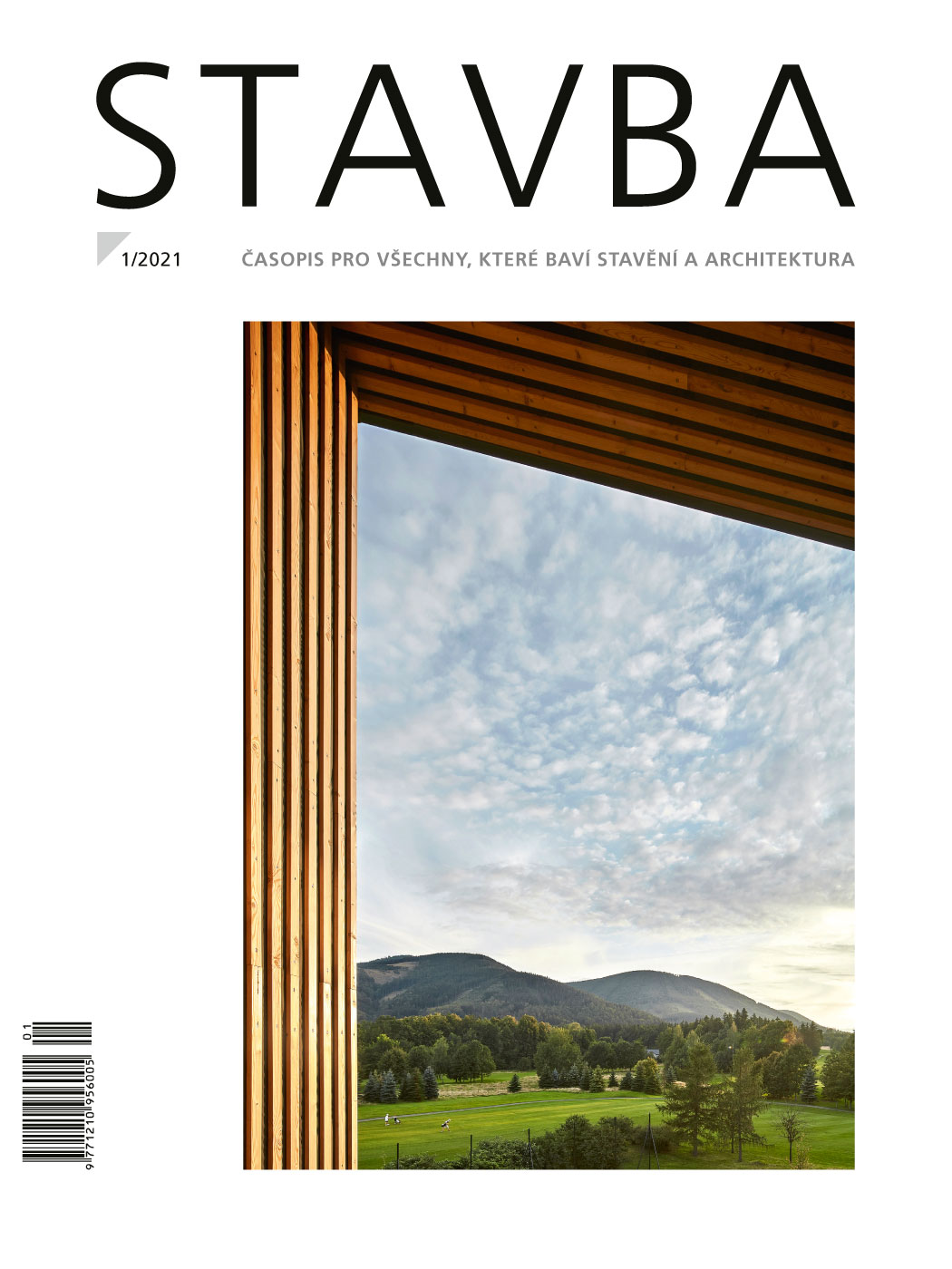 titulní strana časopisu Stavba 2021//1