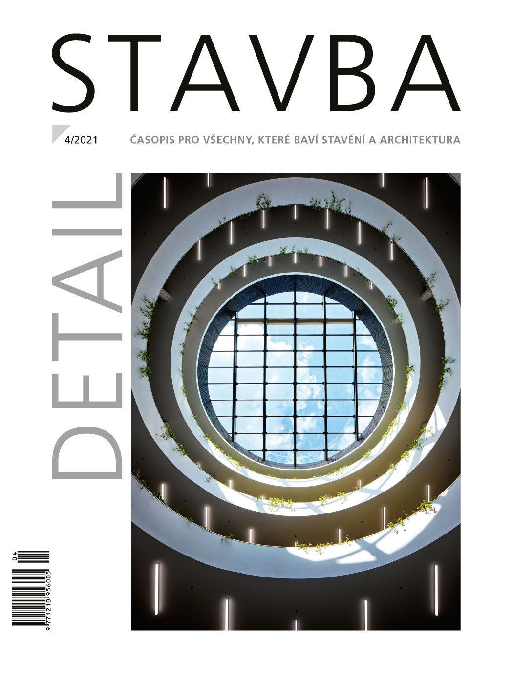 obálka časopisu Stavba 4/2021