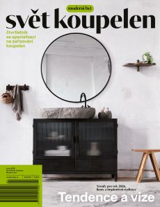 obálka časopisu Svět koupelen 4/2025 Zima