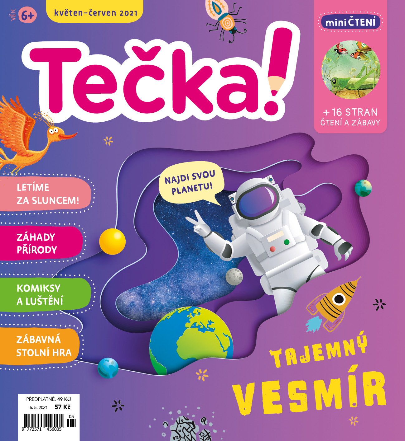 obálka časopisu Tečka! 5-6/2021